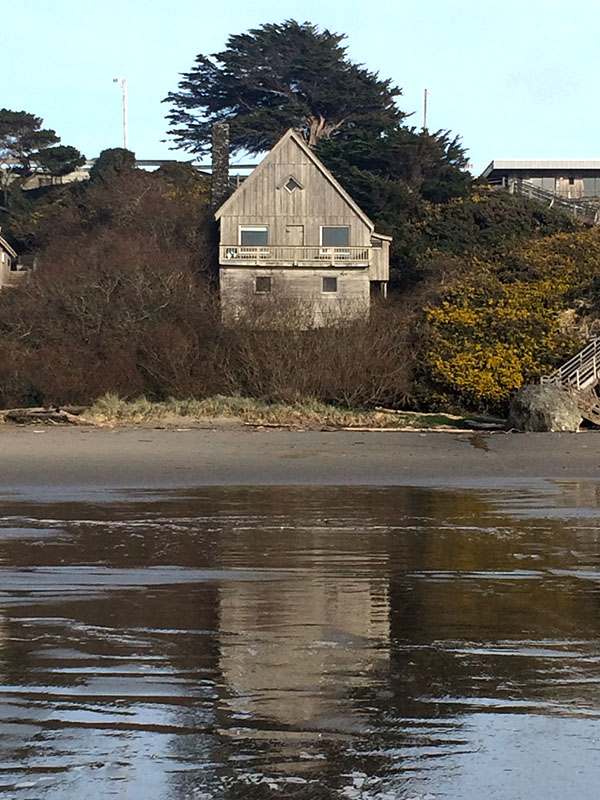 Old Rustic Beach House from the Beach #2